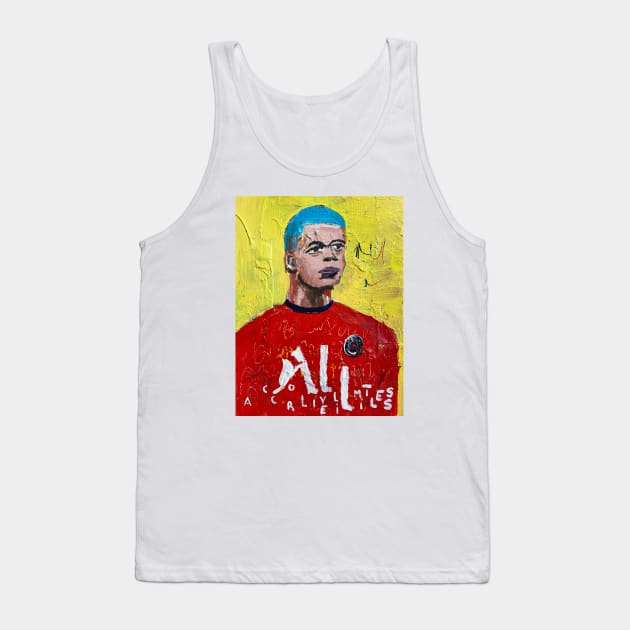 Kylian Mbappe Tank Top by ElSantosWorld